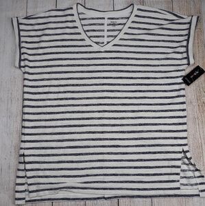 STYLE‎ & Co  Striped  Sweatshirt Top